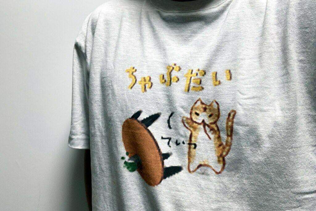 ちゃぶねこTシャツ