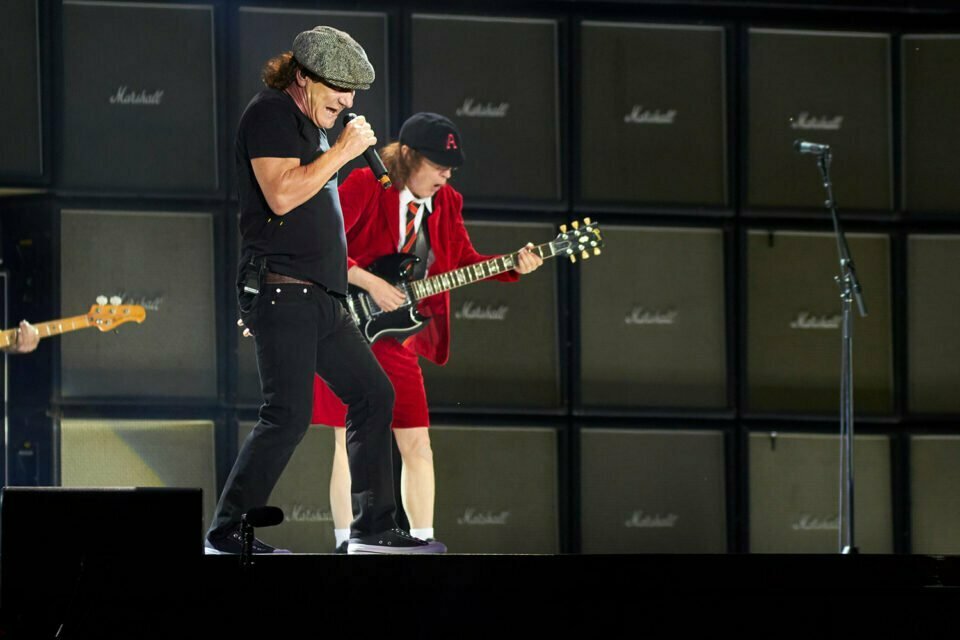 Madrid, Spain, 31 May 2015, Stadium Vicente Calderon, Live Concert of AC/DC