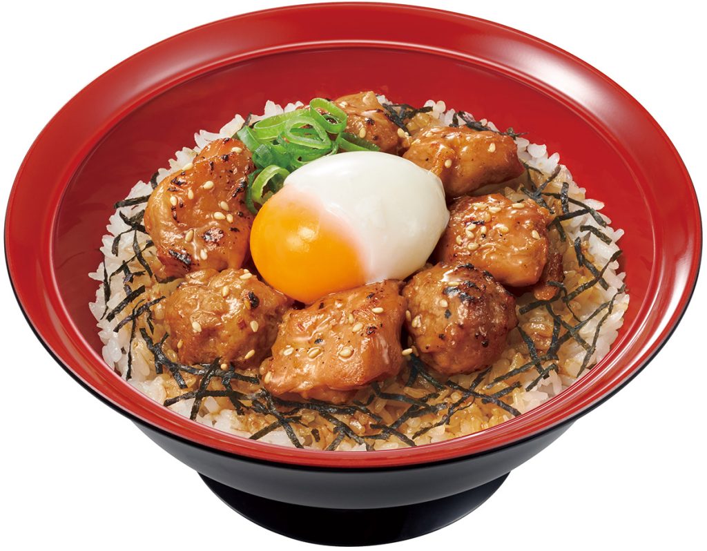 「炭火やきとり丼」
並盛：630円 ごはん大盛：670円 特盛：930円