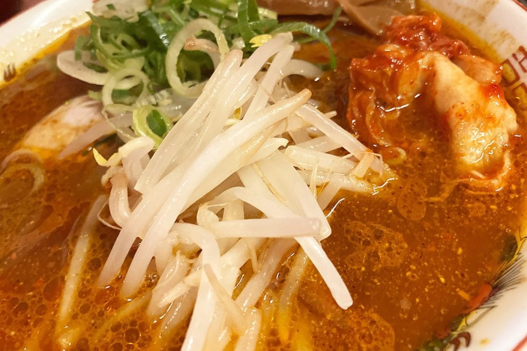 心なしかチャーシューが少なめ