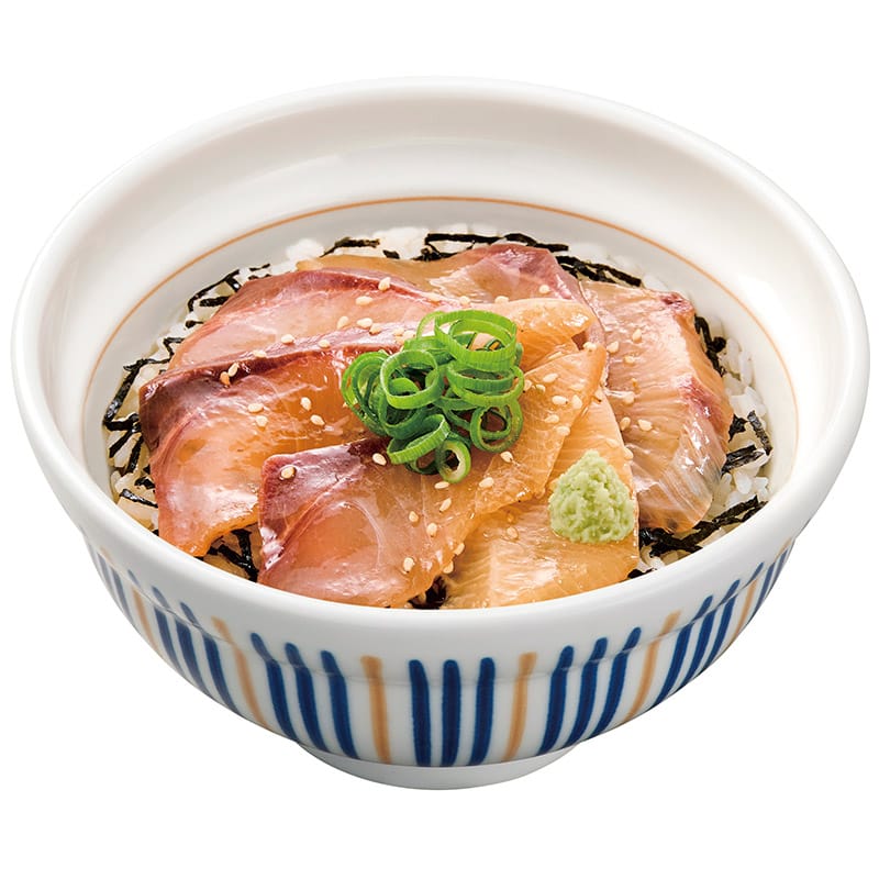 なか卯「漬けブリ丼」920円（税込）