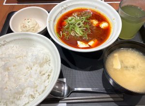 松屋「本格四川風麻婆豆腐」