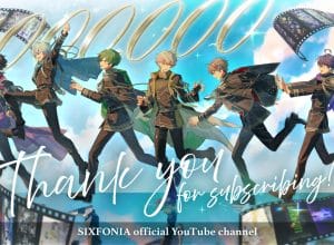 「シクフォニ」YouTubeチャンネル100万人記念ビジュアル