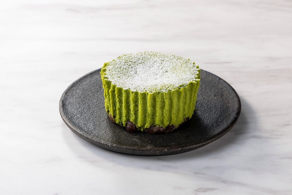 「とろ生チーズケーキ 宇治抹茶」240円