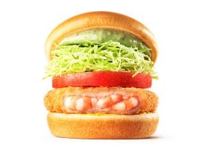 「バジルマヨの海老カツバーガー ～国産バジル～」