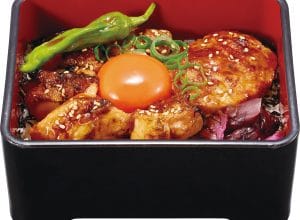 「とろたま炭火焼き鶏重」