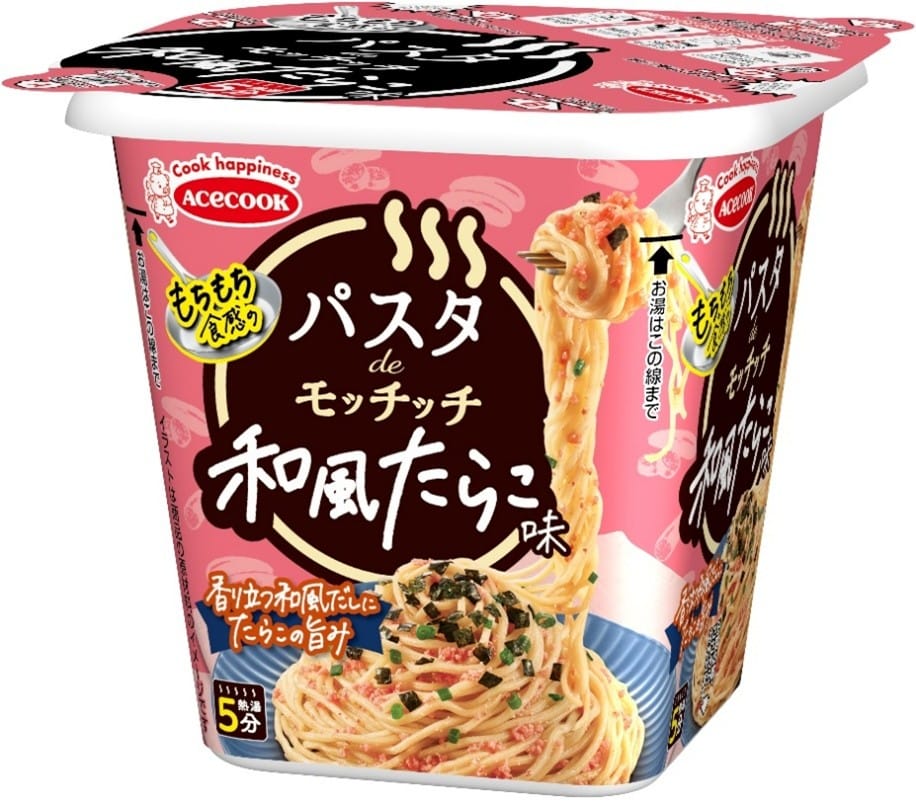 「パスタdeモッチッチ 和風たらこ味」