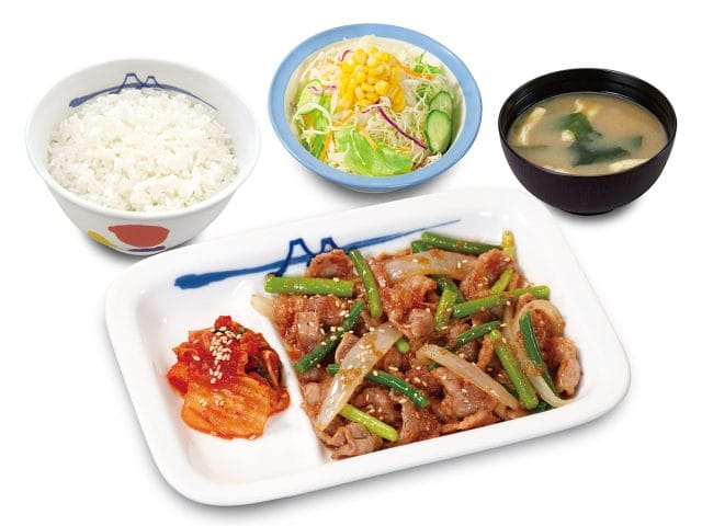 松屋「プルコギ定食」