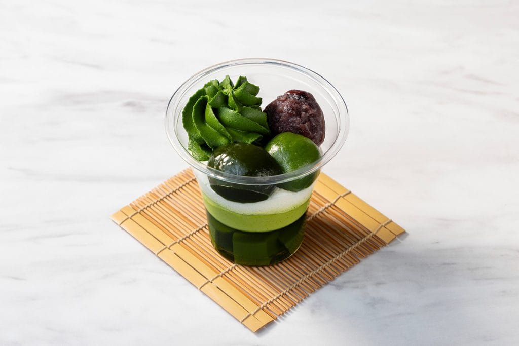 「宇治抹茶の和パフェ」300円
