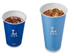「メガアイスカフェラテ」（税込260円）